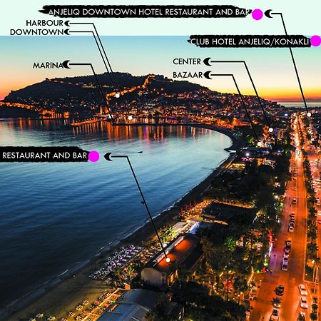 Anjeliq Downtown Boutique Hotel Alanya Kültér fotó